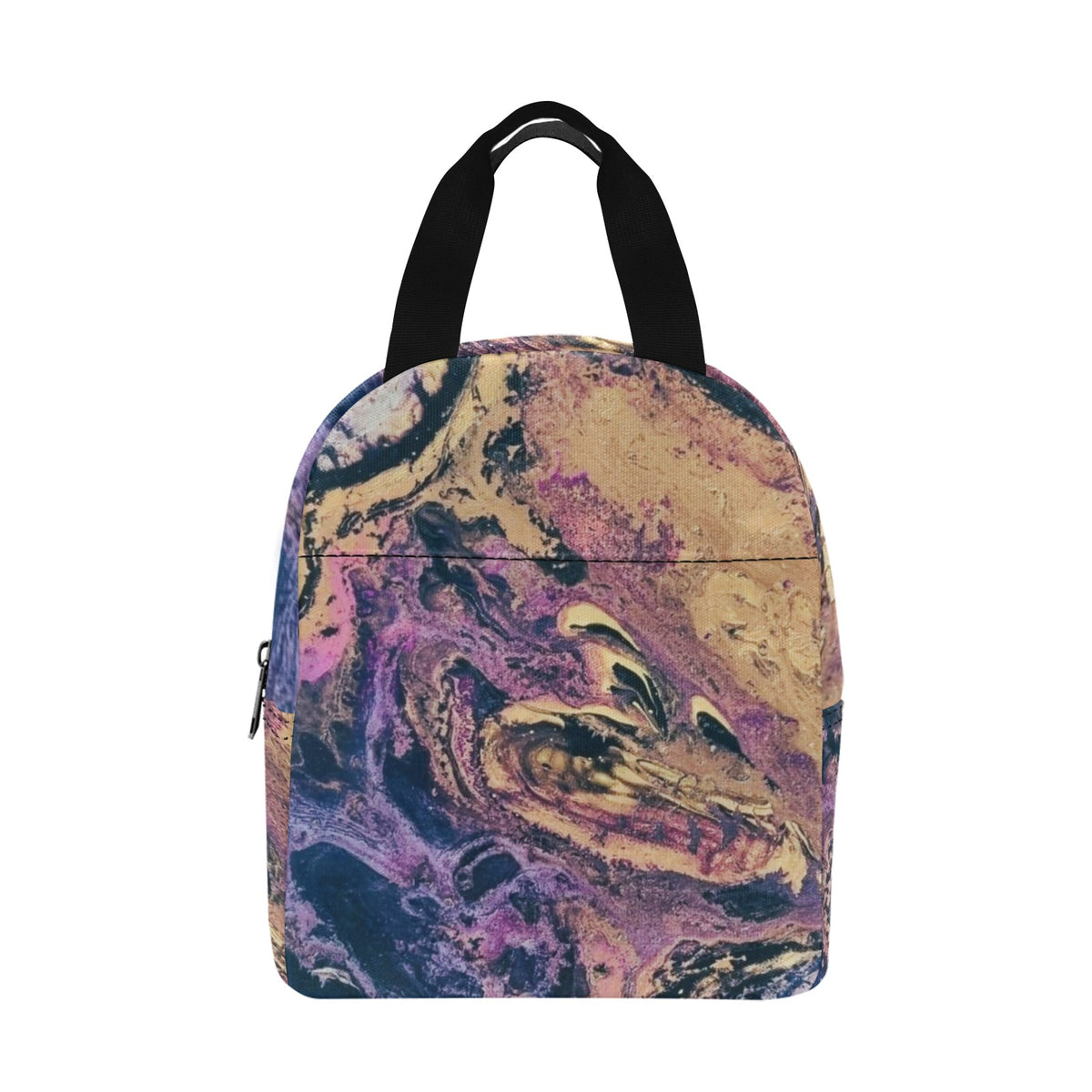 Volcano Explosion Zipper Lunch Bag (Model 1720)