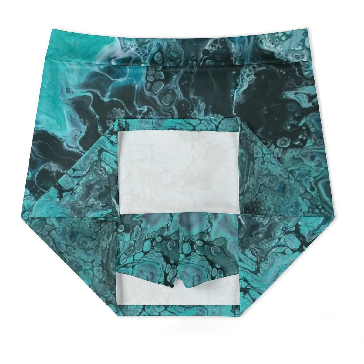 Jade Embers Anti-Emptied A-Line Skirt with Pocket