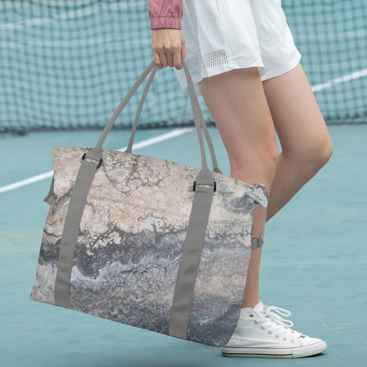 Moonstone Marble Duffle Bag Ultra-Large Capacity Duffle Bag