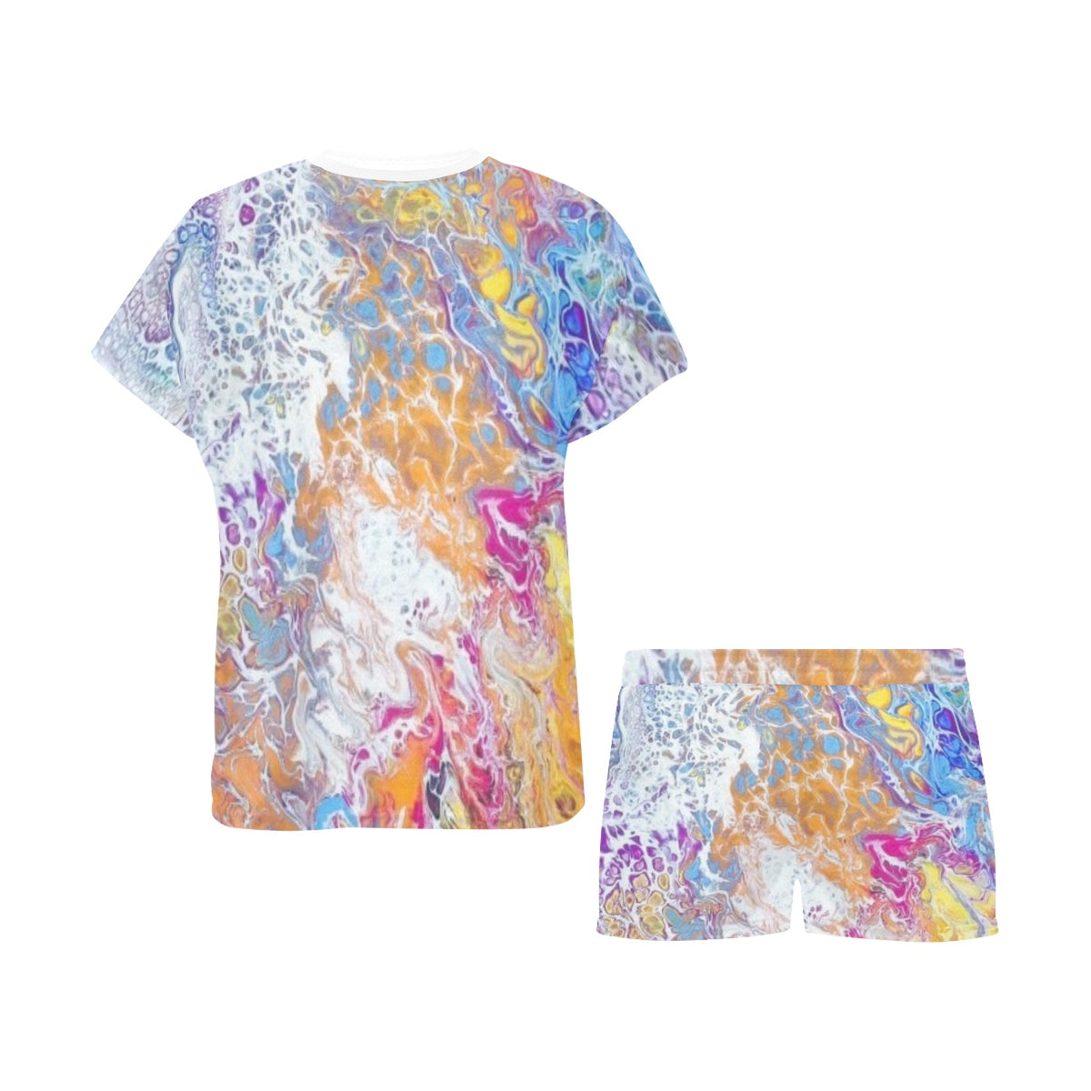 Liquid Dreams Women's Short Pajama Set