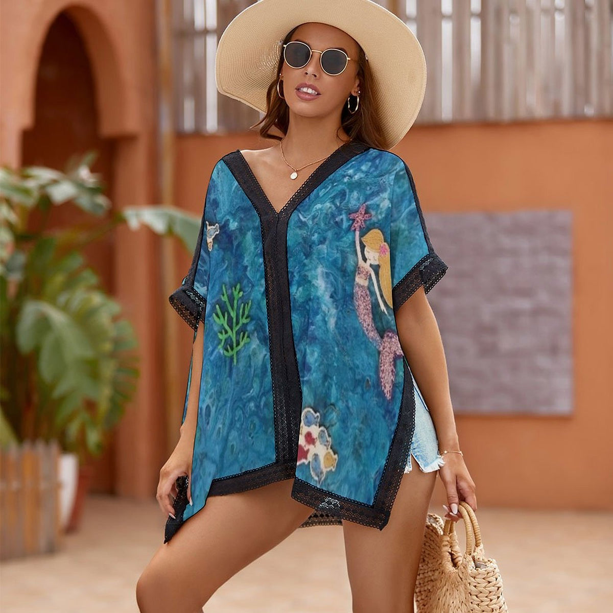 Beach Babe Coverall Swimsuit Cover Up