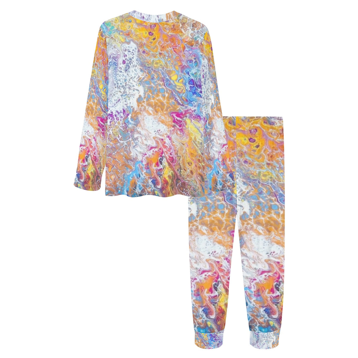 Liquid Dreams Women's All Over Print Pajama Set