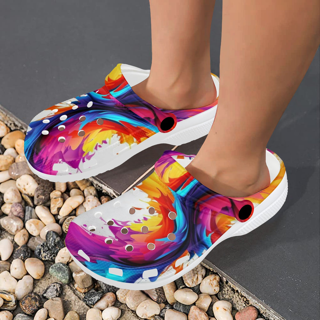 Ink Fusion Clogs – CANVAS - 2 - CLOTH