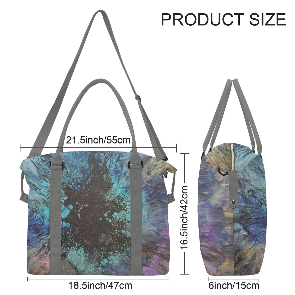 Paint Splash Duffle Bag Ultra-Large Capacity Duffle Bag