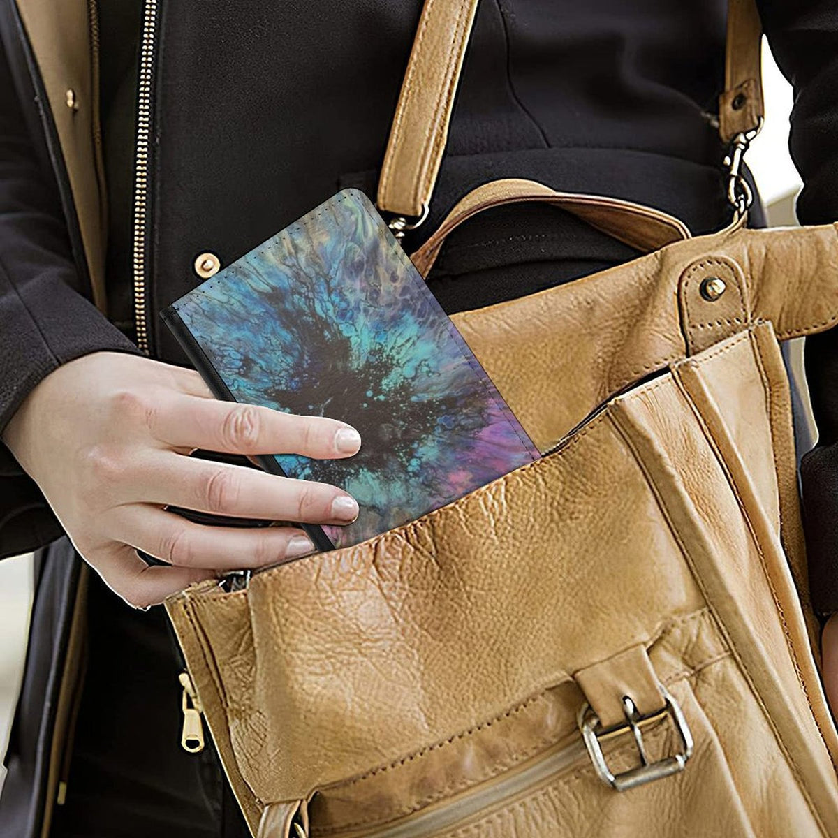 Paint Splash Passport Cover