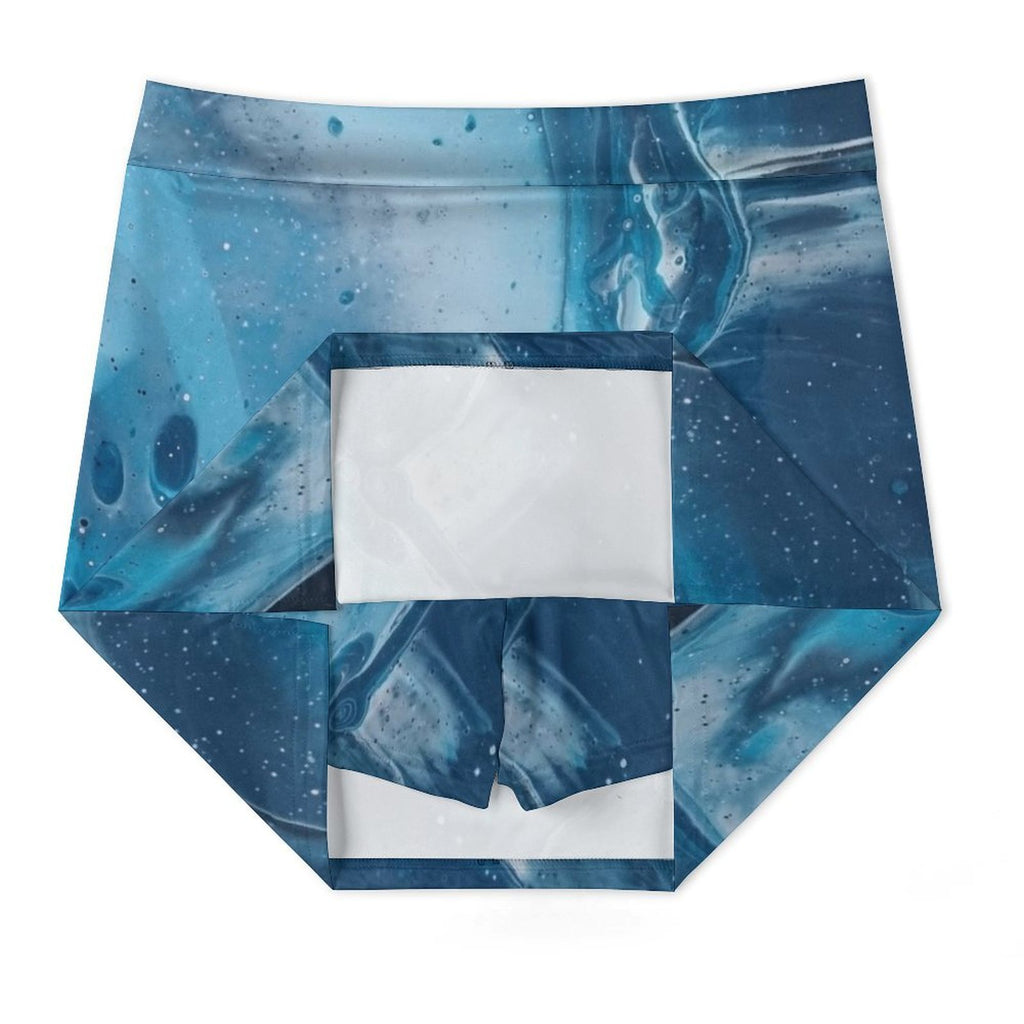 Blue Moon Anti-Emptied A-Line Skirt with Pocket
