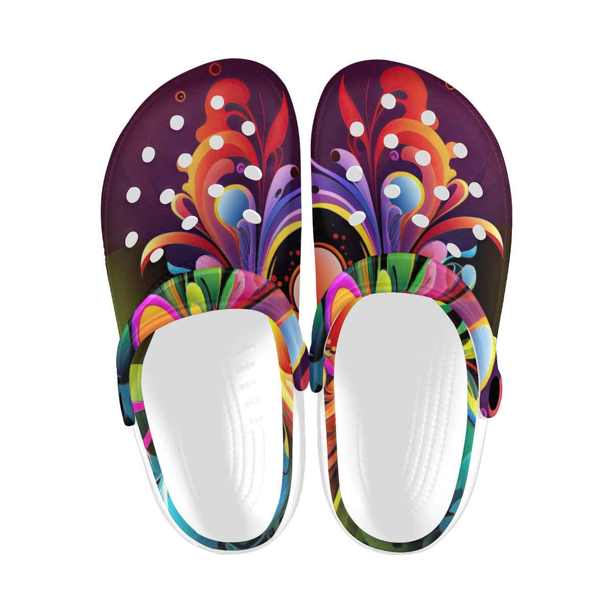Colour Carnival Clogs