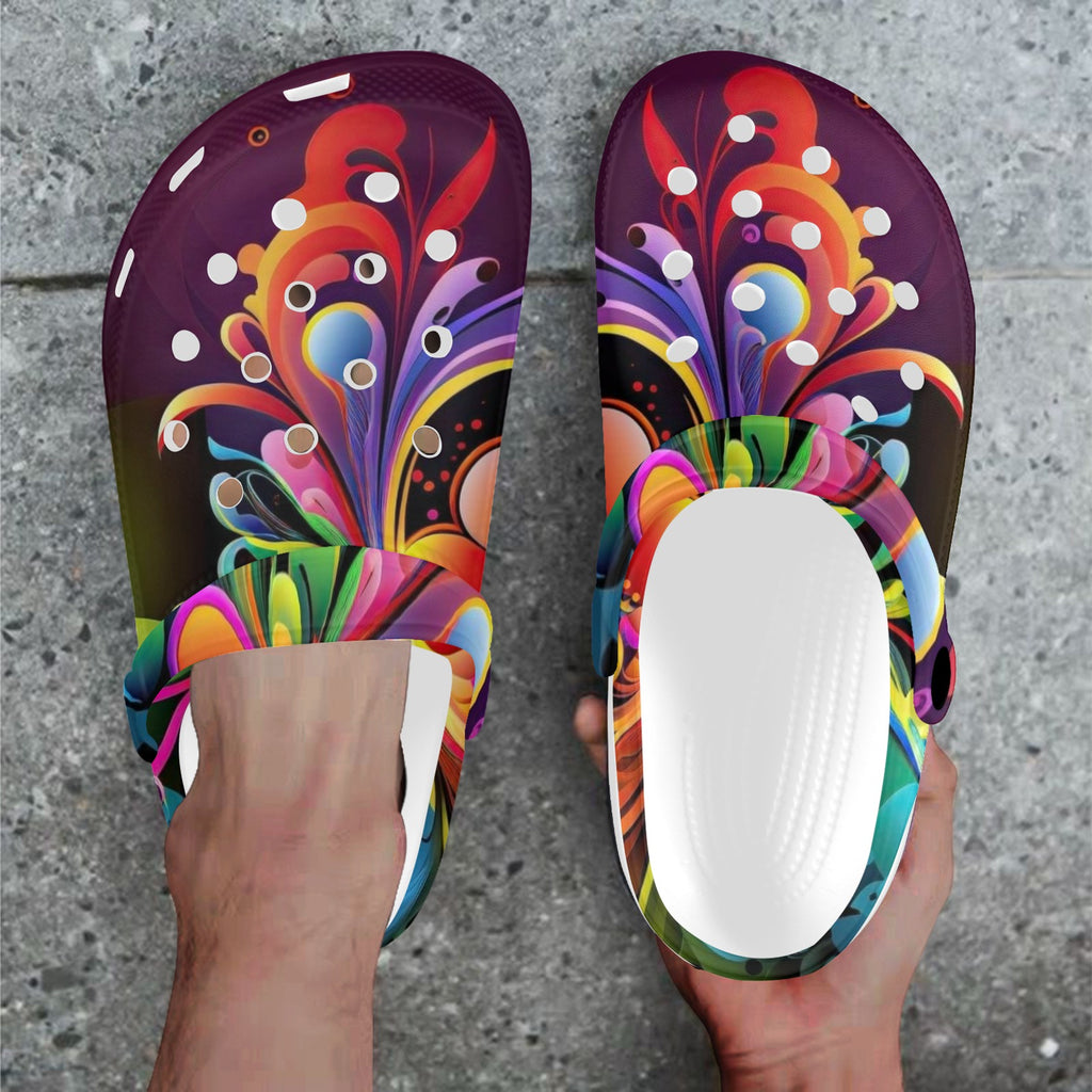 Colour Carnival Clogs