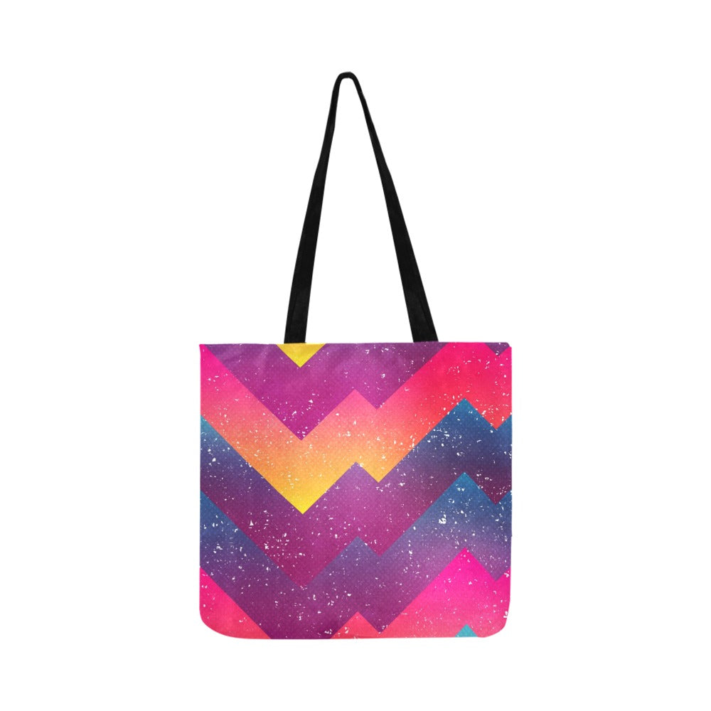 Cosmic Peaks Tote Bag Reusable Shopping Bag