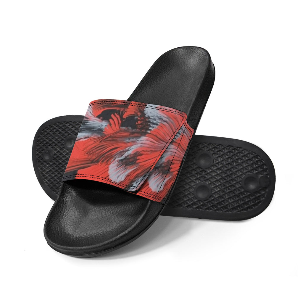 Red Splash Women's Velcro Slide Sandals