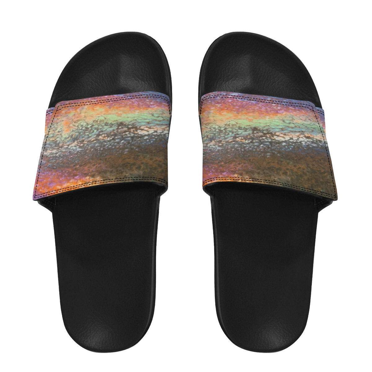 Sunset Women's Velcro Slide Sandals