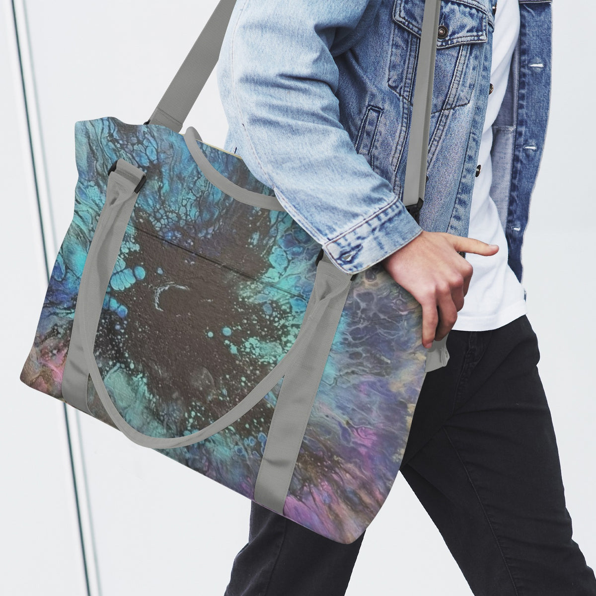 Paint Splash Duffle Bag Ultra-Large Capacity Duffle Bag