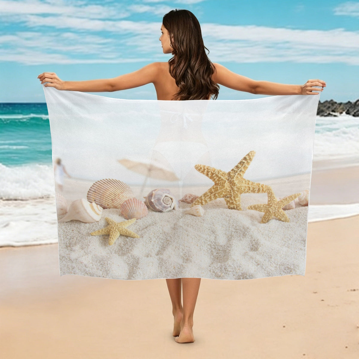 Starfish n Shells Sarong Beach Sarong