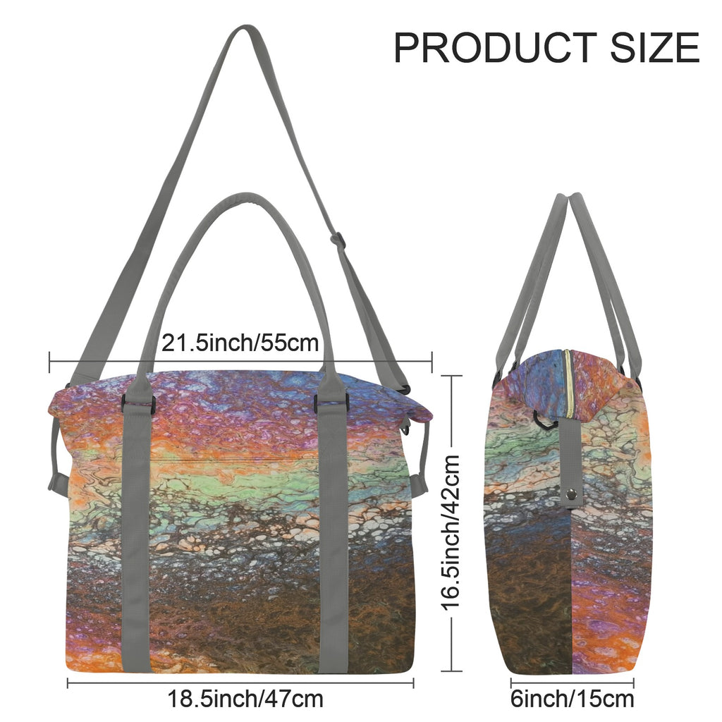 Painted Horizon Duffle Ultra-Large Capacity Duffle Bag