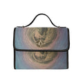 Moonstone Tide Canvas Handbag Waterproof Canvas Bag-Black
