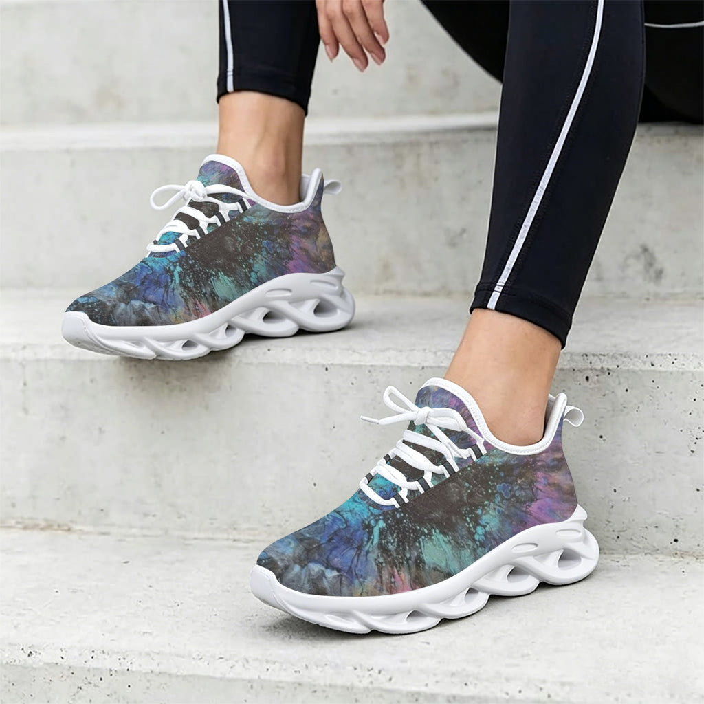 Paint Splash Women's Twisted Sole Sneakers