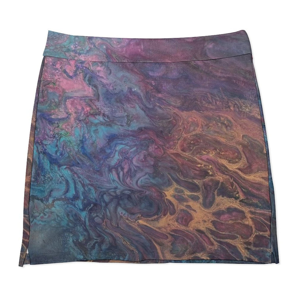 Fire & Water Anti-Emptied A-Line Skirt with Pocket