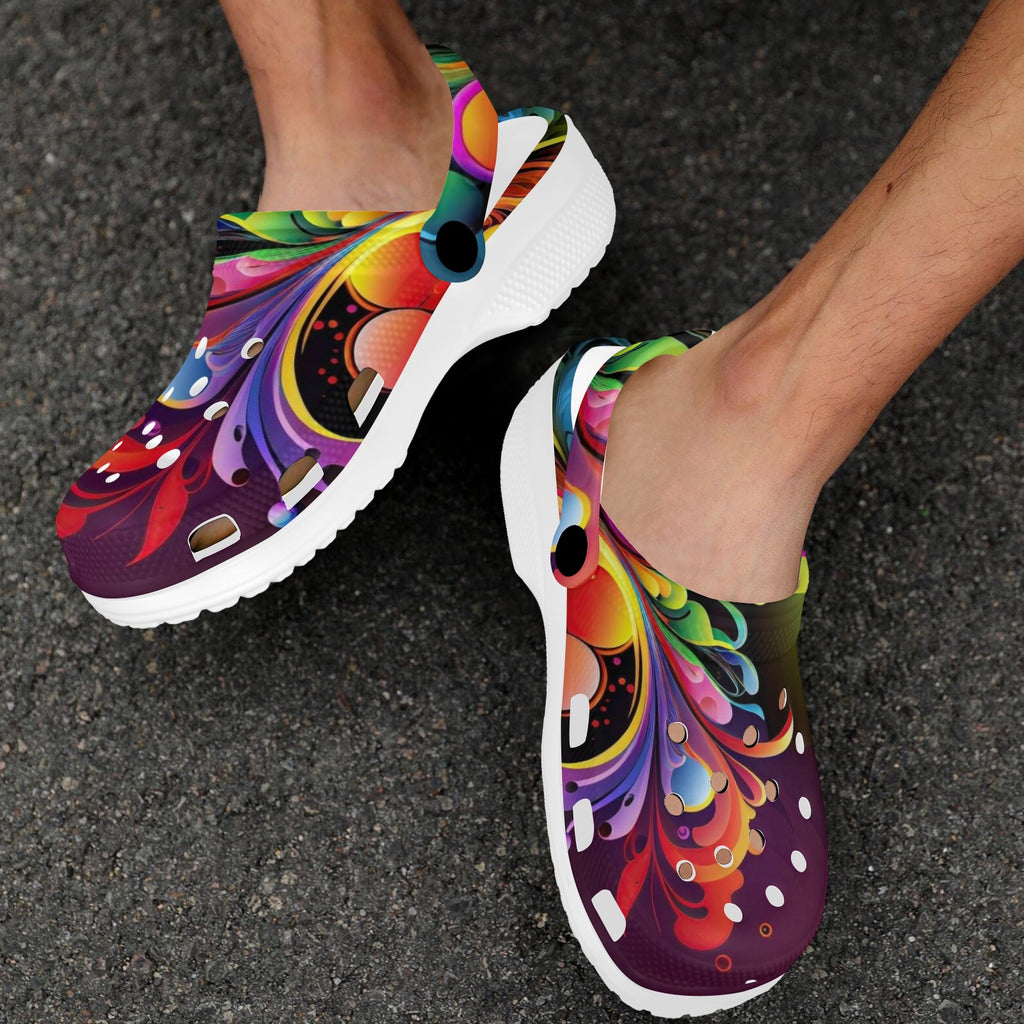 Colour Carnival Clogs