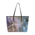 Between Worlds Chic Leather Tote Bag (Model 1709)