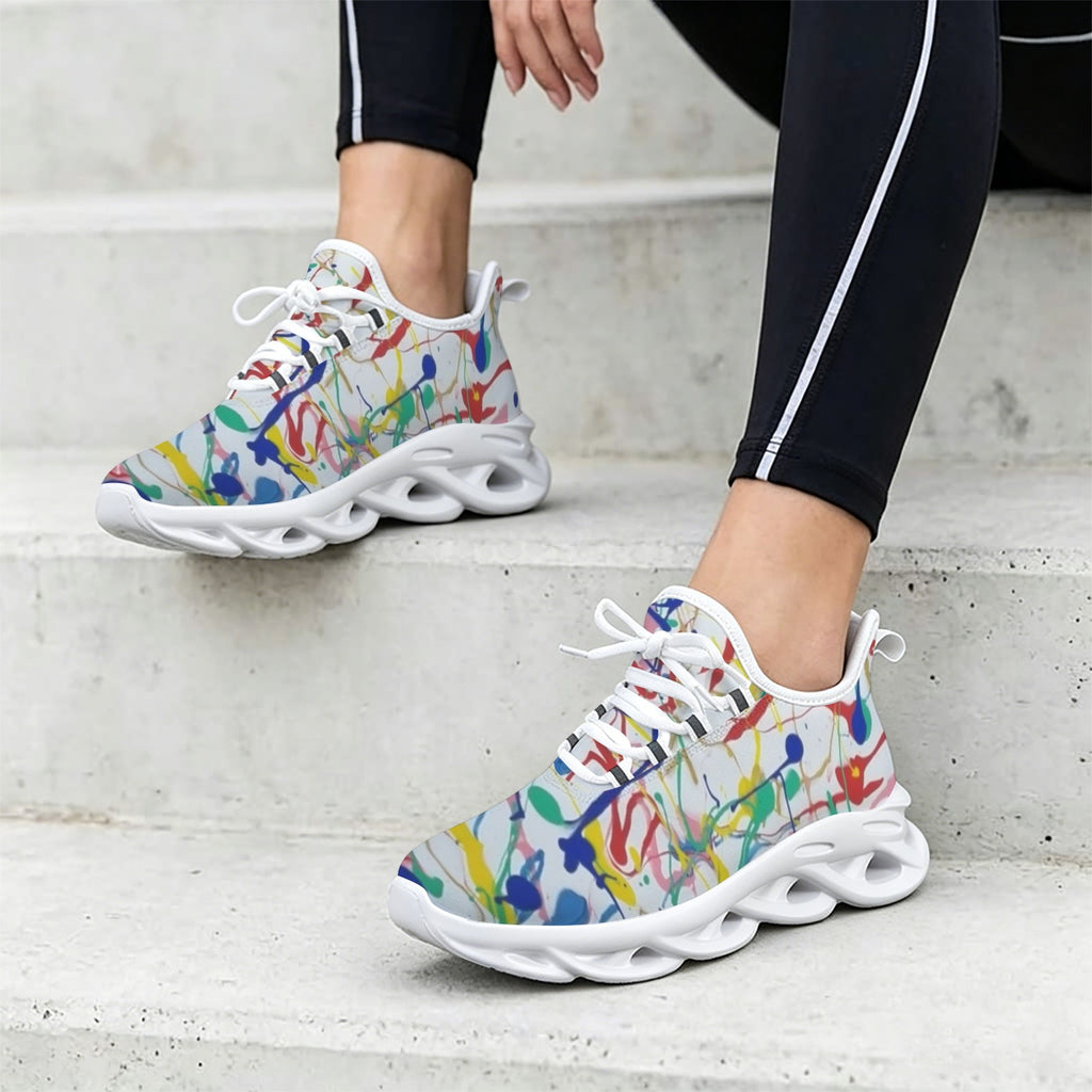 Paint Explosion Women's Twisted Sole Sneakers