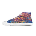Volcano Dawn Women's High Top Canvas Shoes