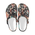Midnight Bloom Clogs