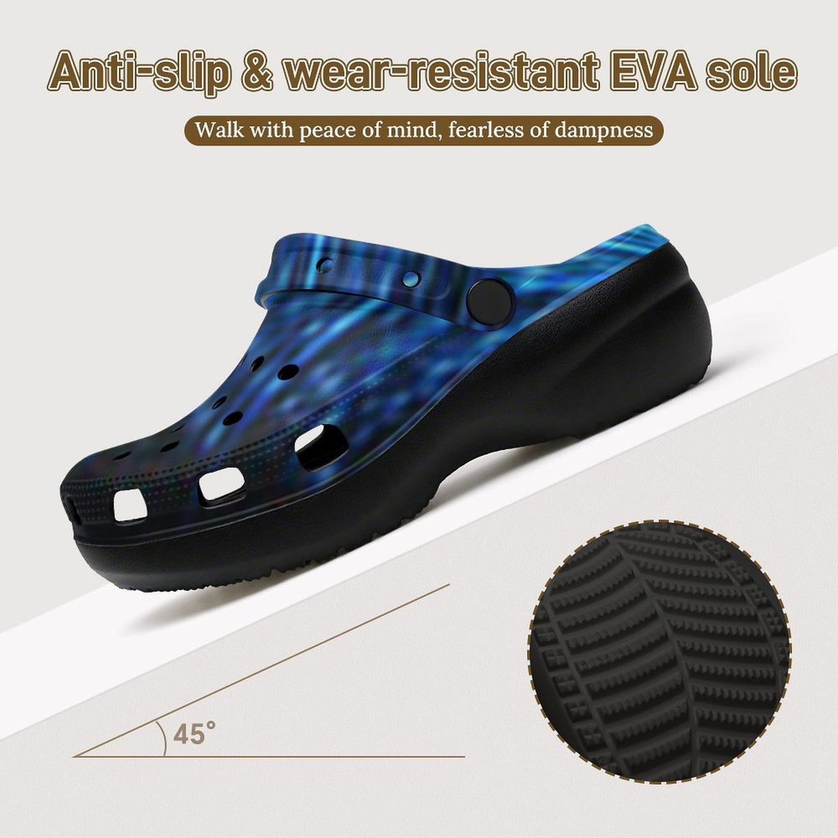 Midnight Tide Clogs