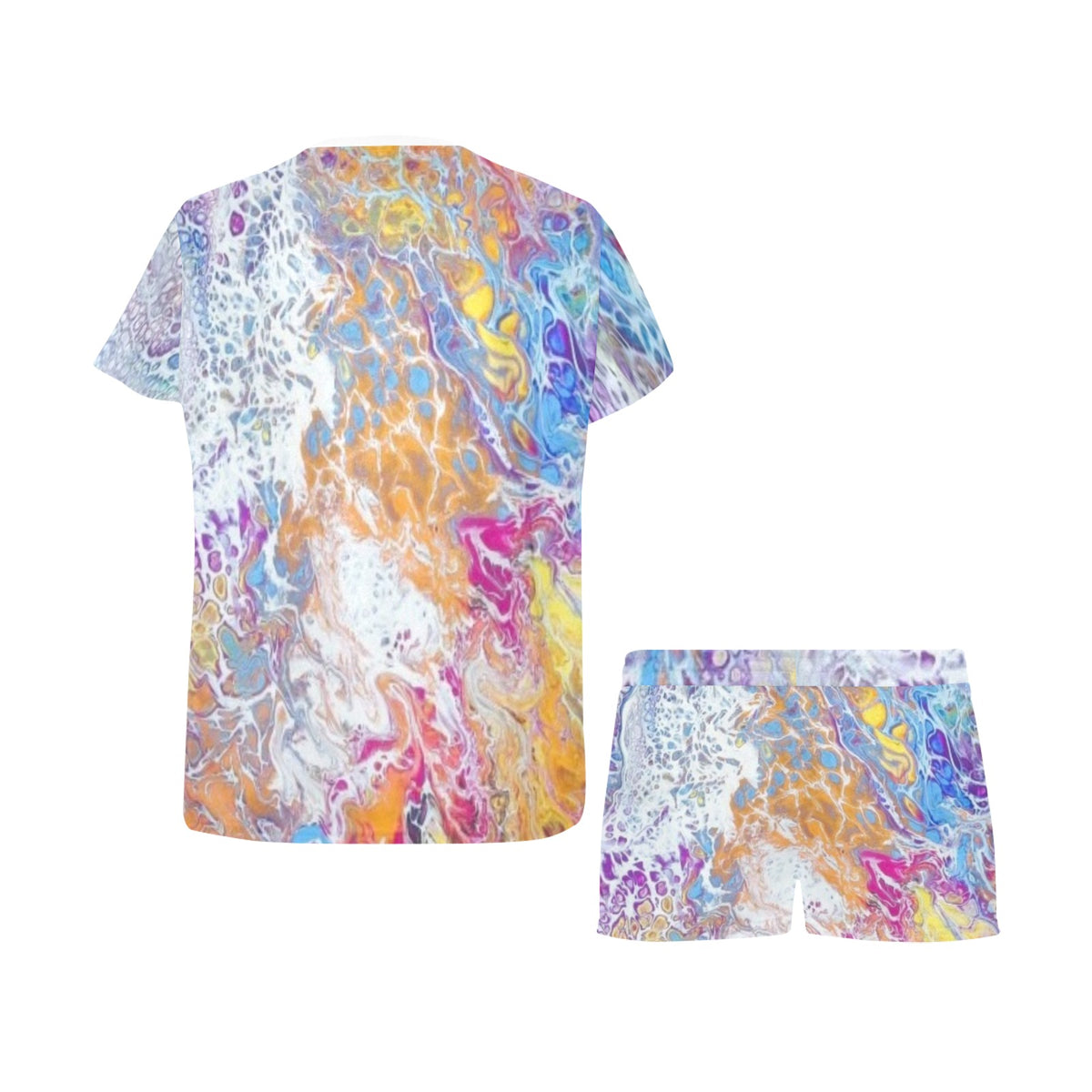 Liquid Dreams Women's Short Pajama Set