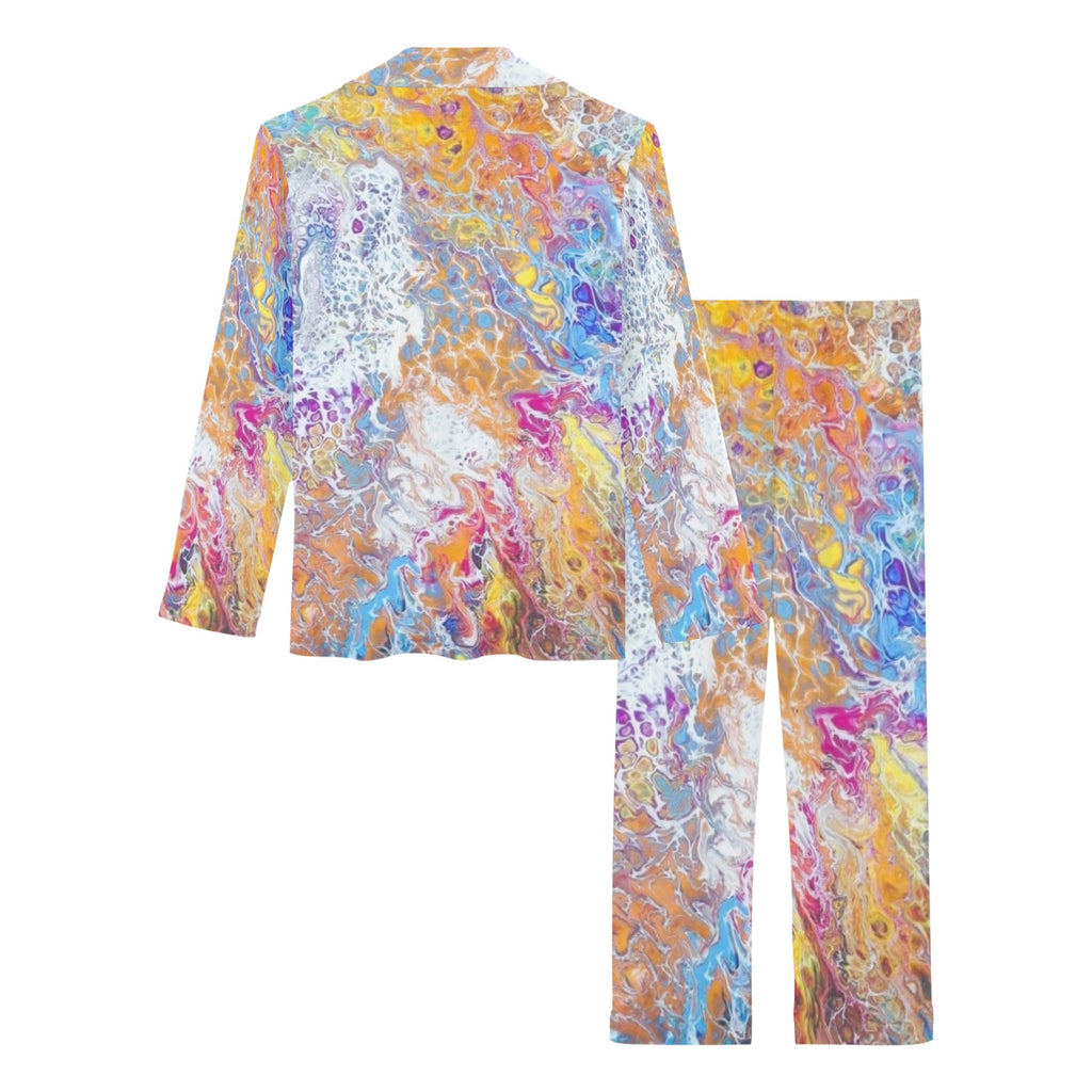 Liquid Dreams Women's Long Pajama Set