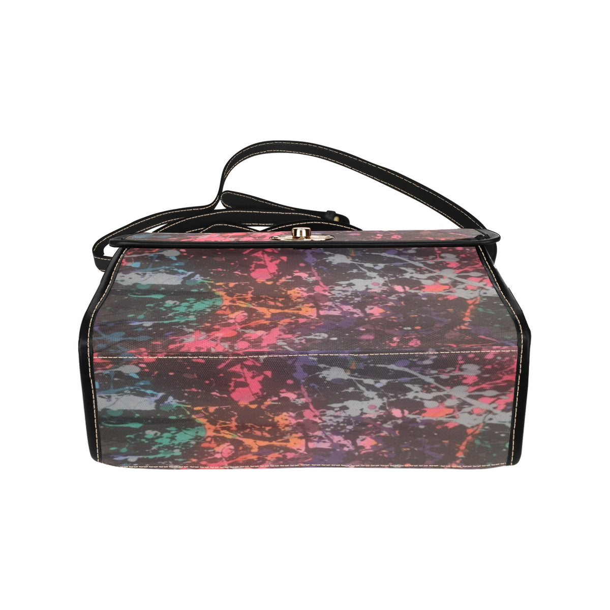 Paint Bomb Explosion Handbag Waterproof Canvas Bag