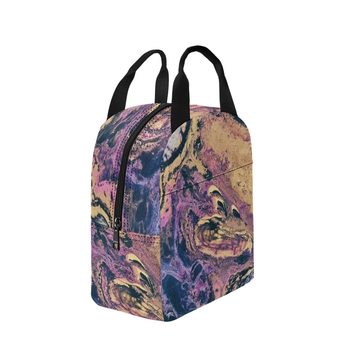 Volcano Explosion Zipper Lunch Bag (Model 1720)