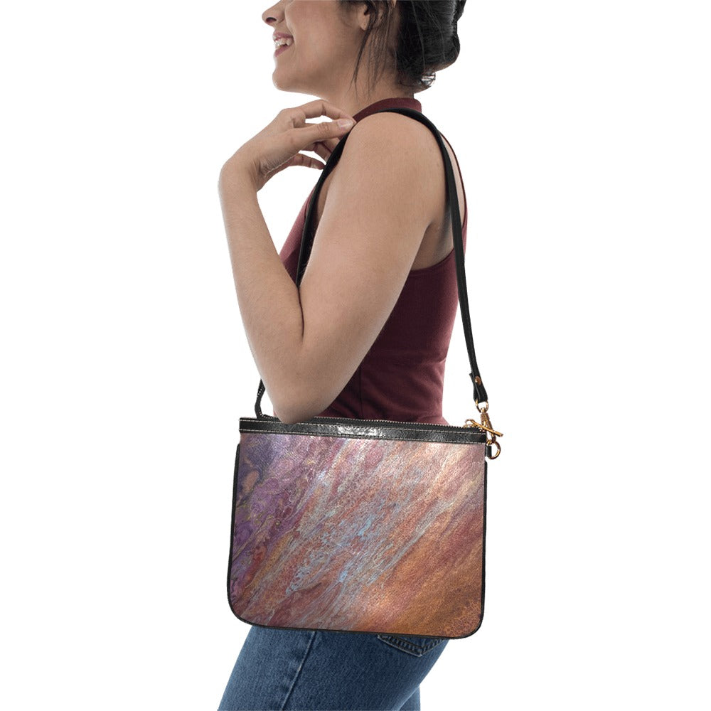 Ember Drift Small Shoulder Bag (Model 1710)
