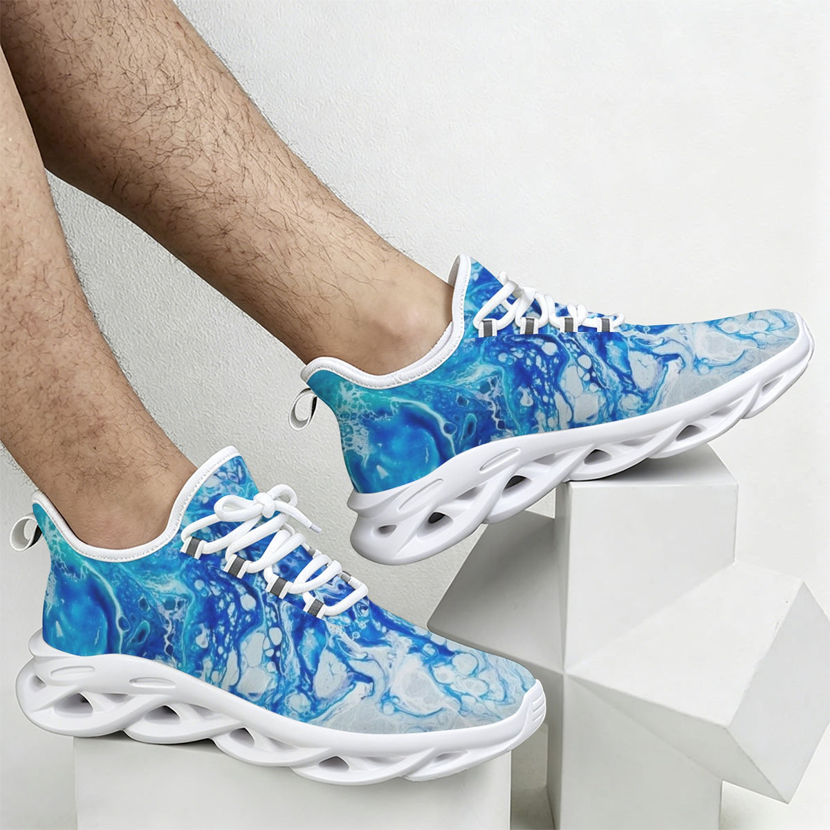 Blue Water Men's Twisted Sole Sneakers
