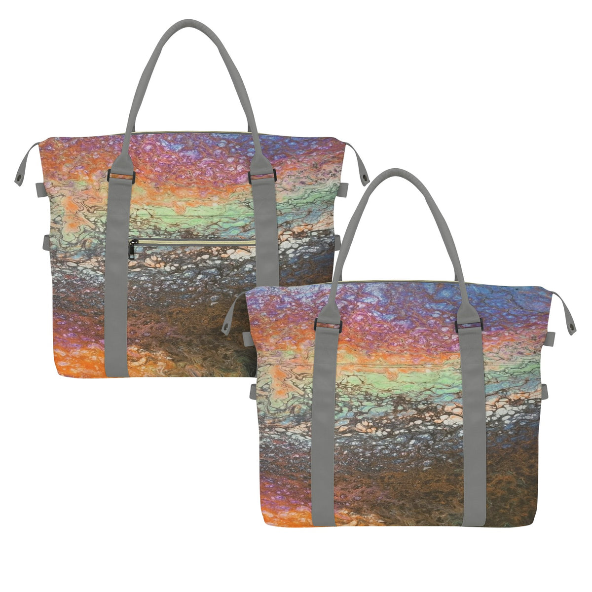 Painted Horizon Duffle Ultra-Large Capacity Duffle Bag