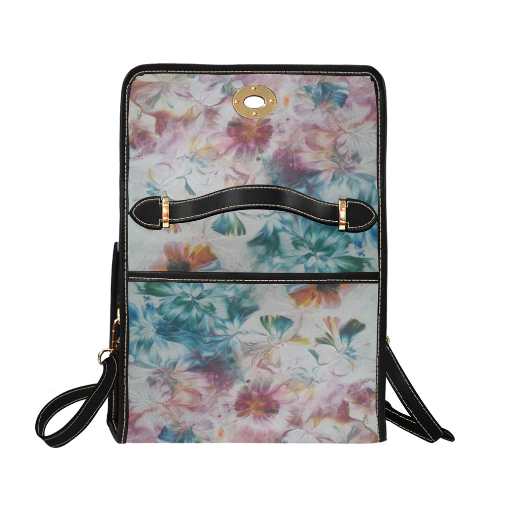 Blush Garden Canvas Handbag Waterproof Canvas Bag