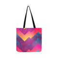 Cosmic Peaks Tote Bag Reusable Shopping Bag