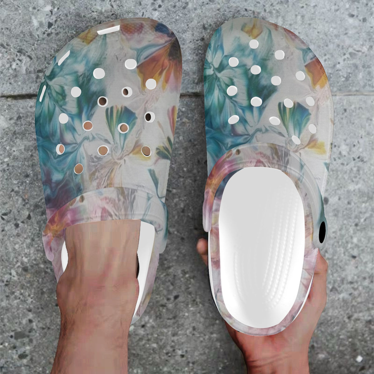 Blush Garden Clogs