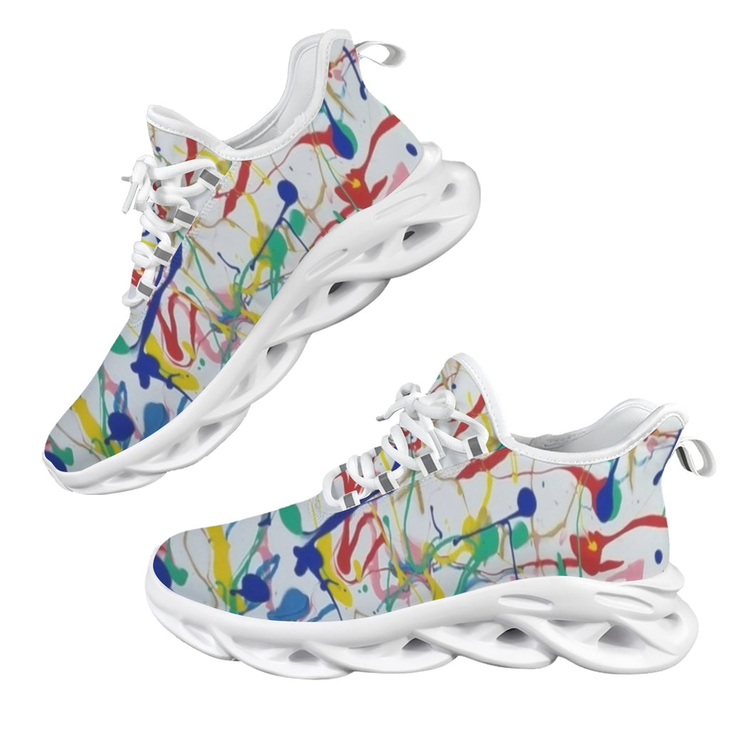 Paint Explosion Women's Twisted Sole Sneakers