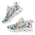 Paint Explosion Women's Twisted Sole Sneakers
