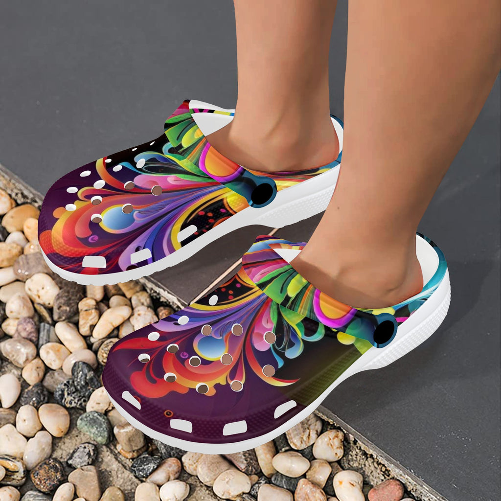 Colour Carnival Clogs