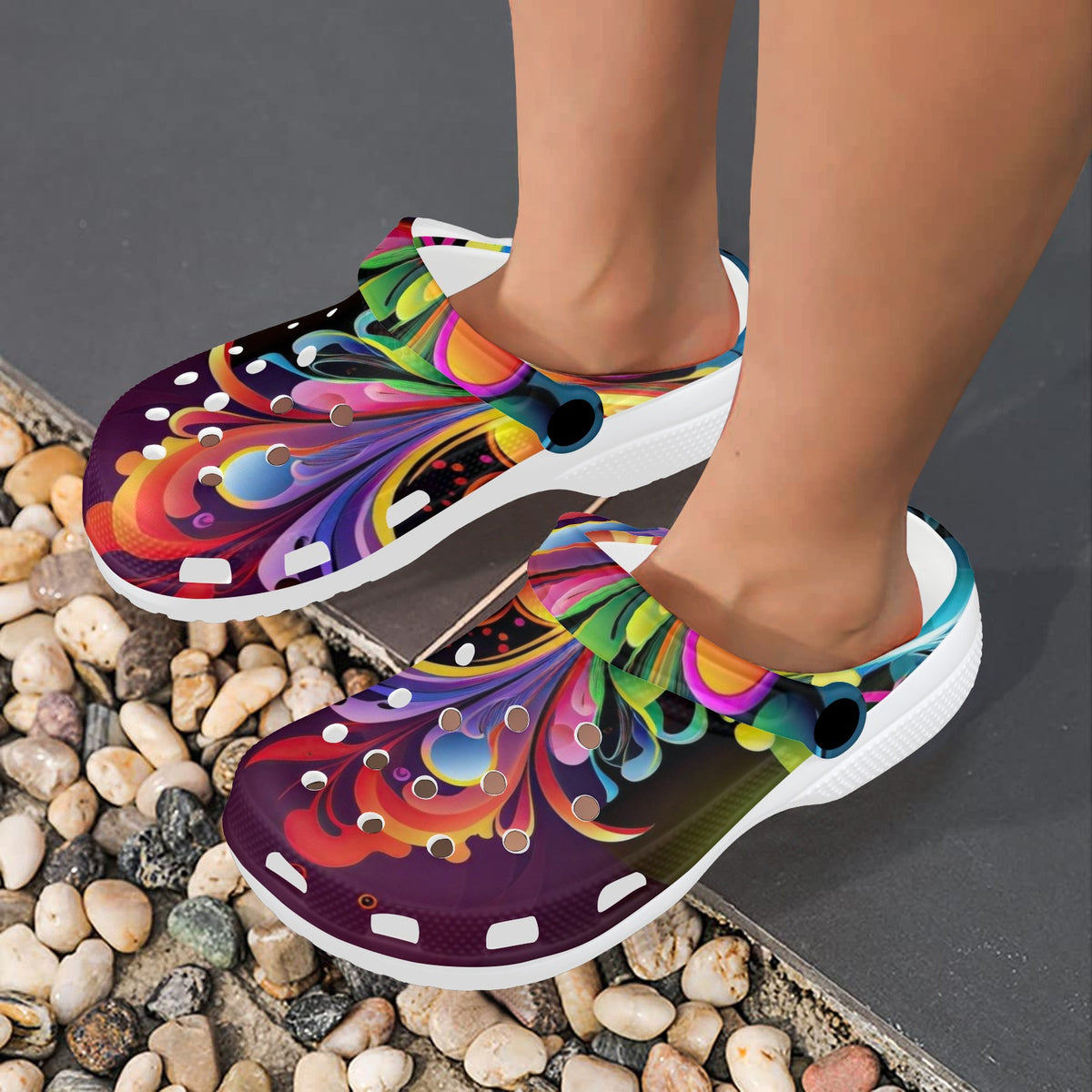 Colour Carnival Clogs