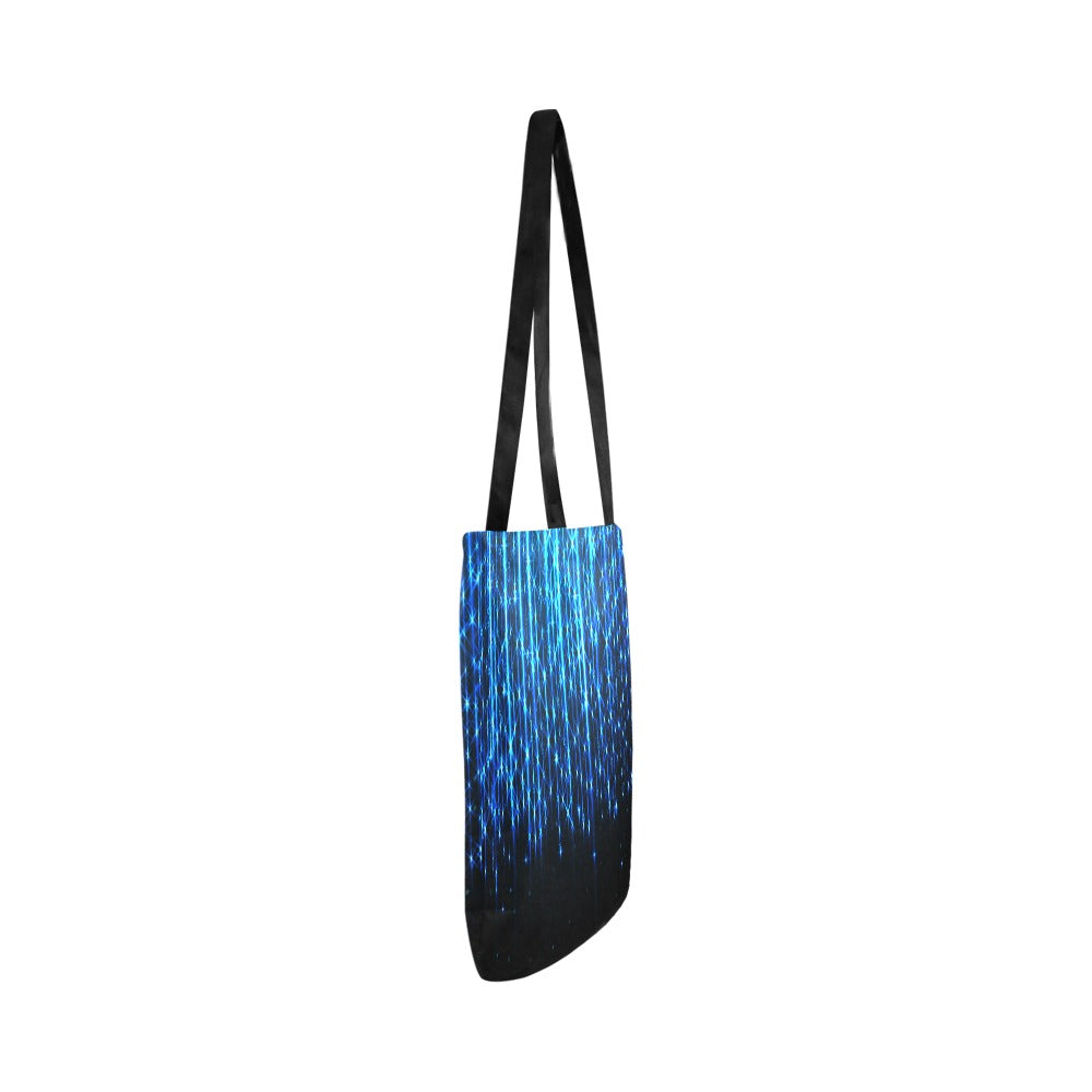 Sapphire Rain Tote Bag Reusable Shopping Bag