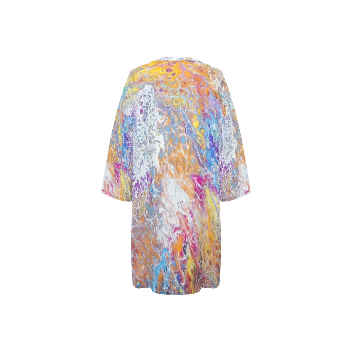 Liquid Dreams Women's Oversized Sleep Tee (Model T74)