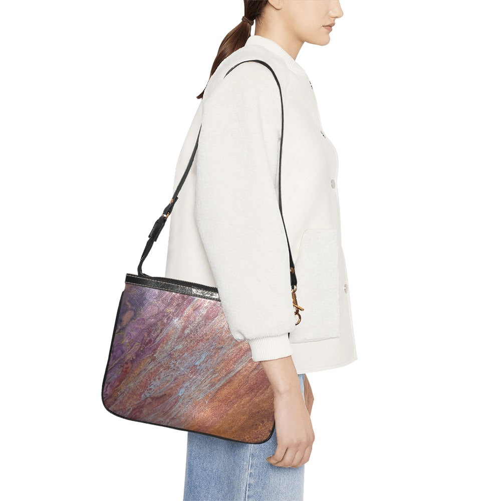 Ember Drift Small Shoulder Bag (Model 1710)