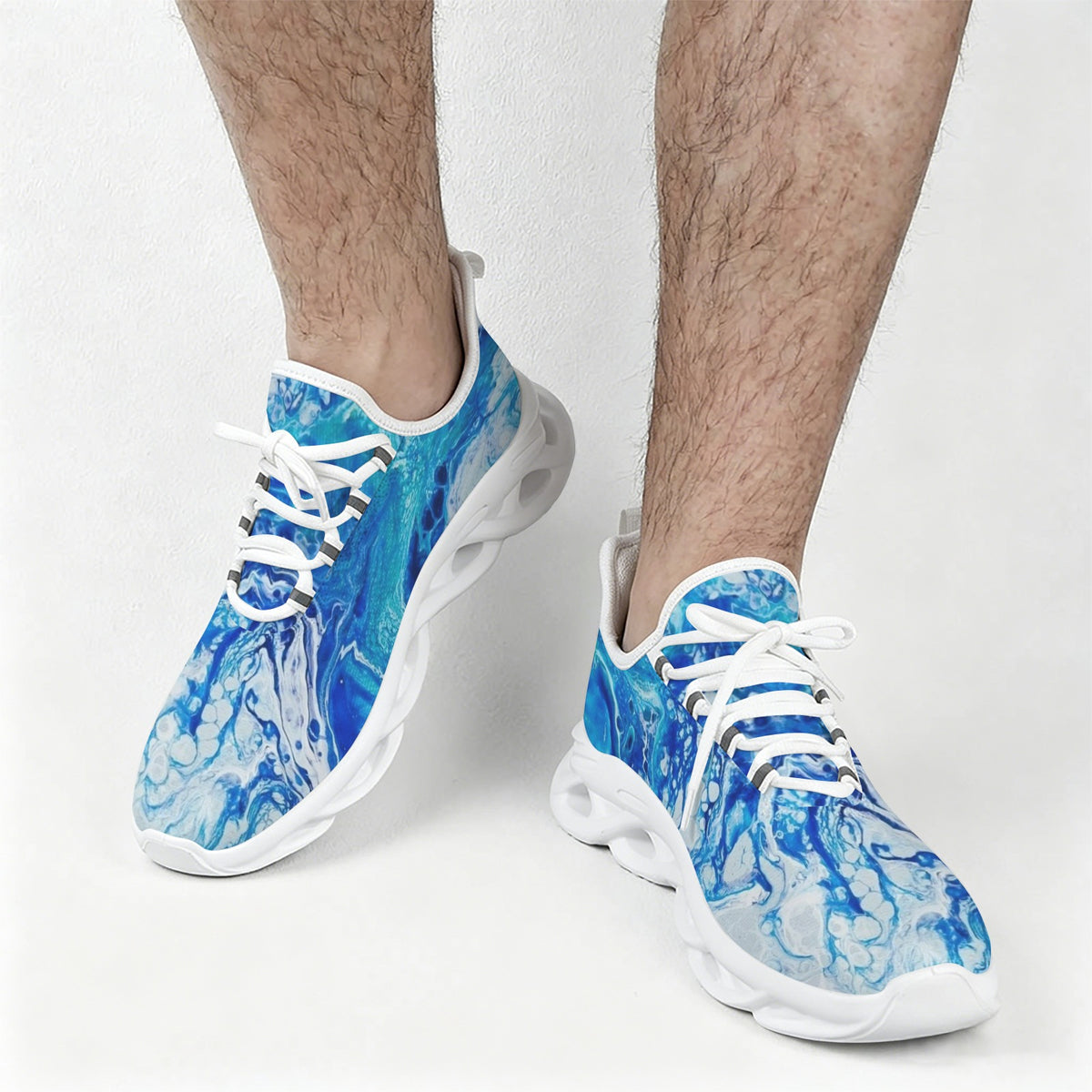 Blue Water Men's Twisted Sole Sneakers