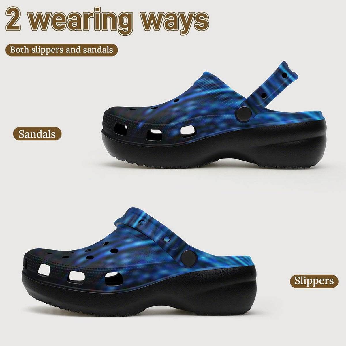 Midnight Tide Clogs