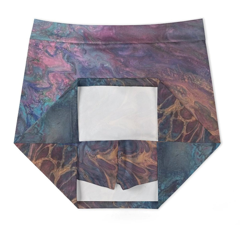 Fire & Water Anti-Emptied A-Line Skirt with Pocket