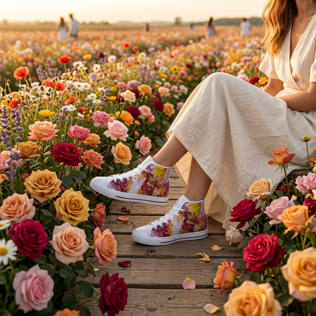 Floral Art Print Lifestyle