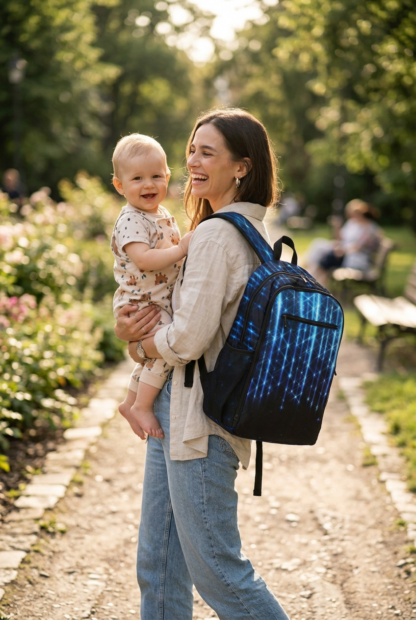Sapphire Rain Backpack - Candid Park v3