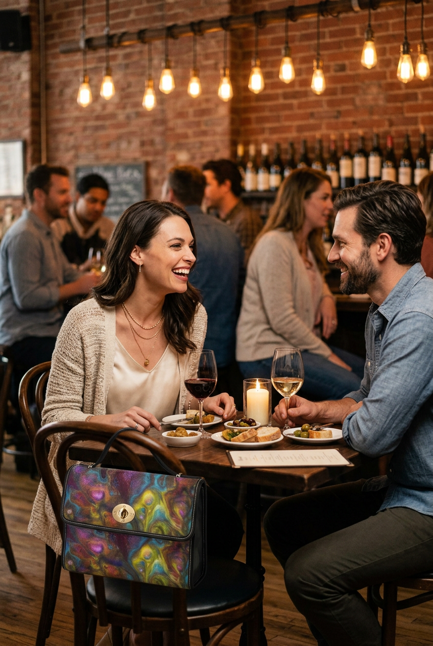Spring Garden Handbag - Casual Bistro Lifestyle